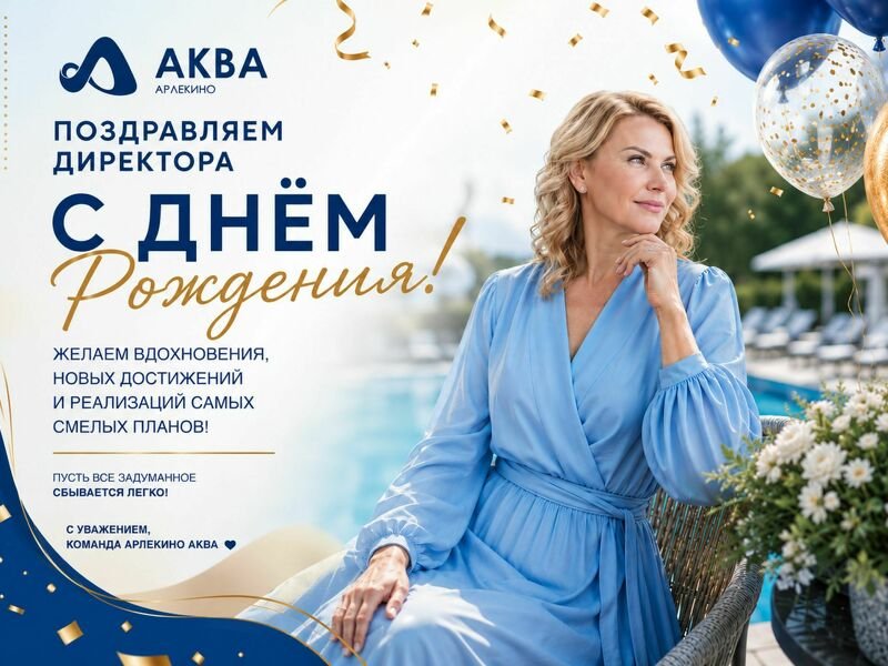 Уважаемая Юлия Сергеевна, с Днём рождения!